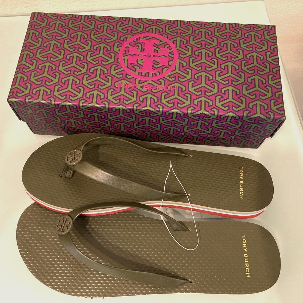 Tory Burch Mini Minnie Flip Flop New
